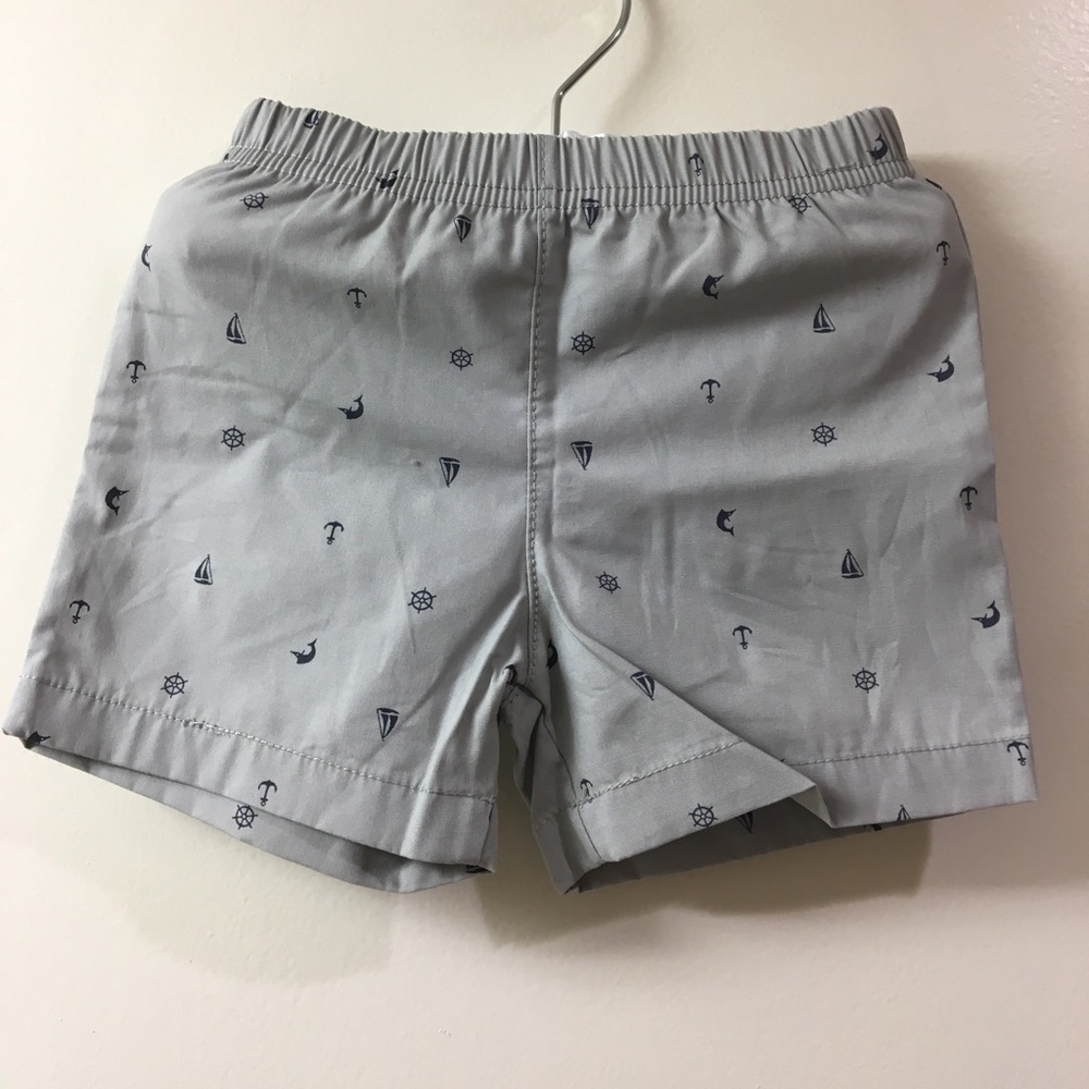 NWOT Carter’s Grey Anchor Shorts